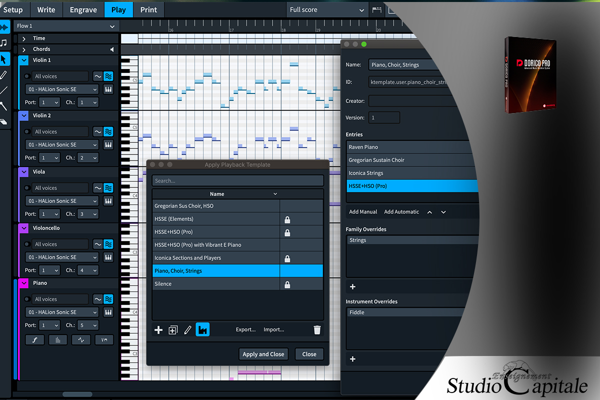 Écrire ses partitions Composition de M.A.O